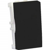 Módulo Interruptor Bipolar Paralelo - RECTA BLACK SATIN FOSCO